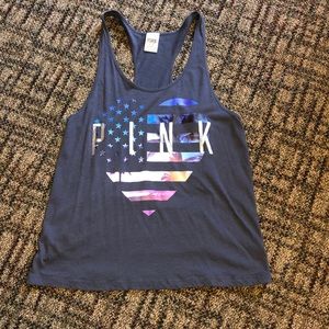 Victoria’s Secret Pink tank top.